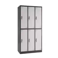 Металлический шкаф KEFEIYA с отделениями для хранения одежды в раздевалках и офисах