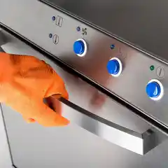 Посудомоечная машина с пароваркой, универсальная, дозатор моющих средств, P 3,4/4,9 кВт