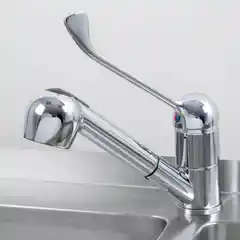 Смеситель для умывальника с выдвижным душем