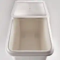 Контейнер для сыпучих продуктов, 102 л, на колесах, двойная крышка