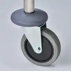 Тележка для официанта из нержавеющей стали, 2 полки.