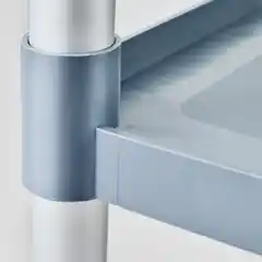 Тележка официанта пластиковая, 3 полки