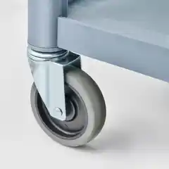 Тележка официанта пластиковая, 3 полки