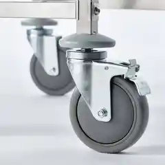 Транспортная тележка из нержавеющей стали, 14x GN 1/1