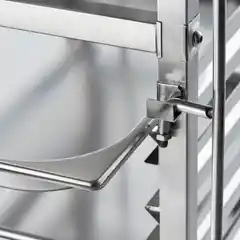 Транспортная тележка из нержавеющей стали, 14x GN 1/1