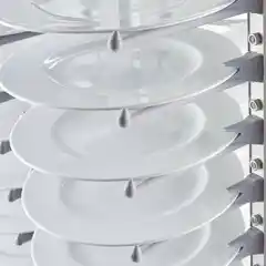 Транспортная тележка для тарелок