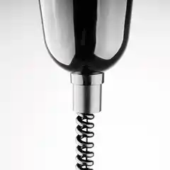 Подвесной светильник для подогрева пищи, серебро