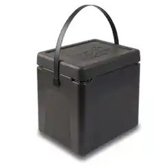 Контейнер изотермический, черный с ручкой, V 20 л.