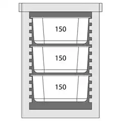 Транспортный термос, 6 x GN 1/1 65 мм