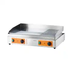 Пластина-гриль, 2/3 гладкая, 1/3 рифленая