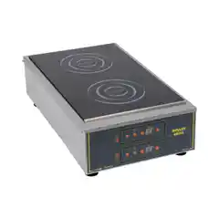 Индукционная плита, 2 поля, Р 2х3кВт