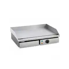 Профессиональный электрический гриль, 1/2 гладкая + 1/2 рифленая поверхность, 4,4 кВт