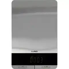 Компактные кухонные весы из нержавеющей стали, LUND