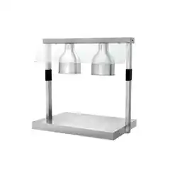 Тепловая лампа для горячих продуктов 1 кВт (2×0,5 кВт) – 220 В