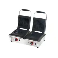 Профессиональный аппарат для приготовления вафель, 1,4 кВт, 220 В