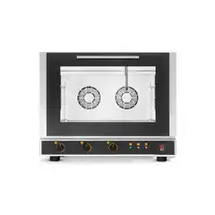 Профессиональная электрическая конвекционная печь с цифровым управлением, 4 противня, 6,4 кВт