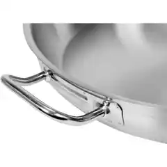 Сковорода из нержавеющей стали 32x5см, 4л, YATO