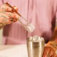 Щипцы для льда из нержавеющей стали