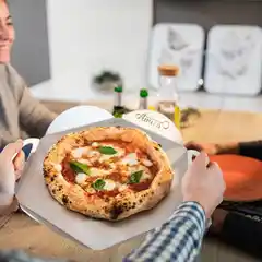 Набор для пиццы "A Casa Mia" с лопаткой Amica, противнем и ножом для пиццы