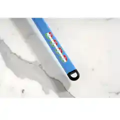 Прямоугольная перфорированная лопата для пиццы из анодированного алюминия, серия Napoli