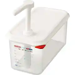 Дозатор для соуса с помпой GN 1/4 - Stalgast