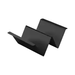 Display для сэндвичей и закусок с ручкой, 3 отделения, черная - Stalgast