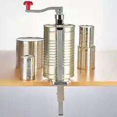 Профессиональный консервный нож с креплением к столу, 20–400 мм