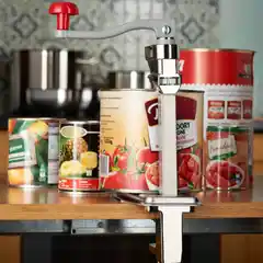 Профессиональный консервный нож с креплением к столу, 20–400 мм