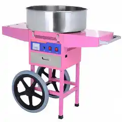 Машина для сладкой ваты с тележкой, 0,9 кВт, 945x520x890 мм