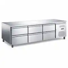 Холодильный стол, 6 секций, Hurakan HKN-GN3TN