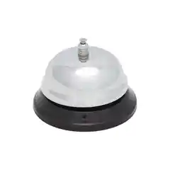 Звонок для приемной, хромированный