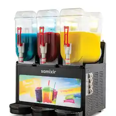 Диспенсер для Холодных Напитков 3x12 l Желтый SLUSH Triple Allure