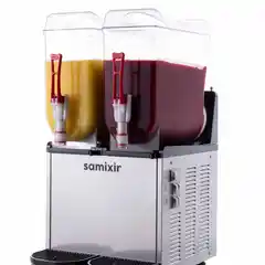 Диспенсер для Холодных Напитков 2x12 l Желтый SLUSH Twin Allure