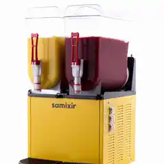 Диспенсер для Холодных Напитков 2x12 l Желтый SLUSH Twin Allure