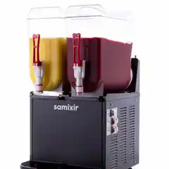 Диспенсер для Холодных Напитков 2x12 l Желтый SLUSH Twin Allure