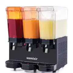 Диспенсер для Холодных Напитков с Миксером и Распылителем 3x20 л Classical Triple