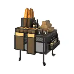 SYSTEM 2.0 / STIL / Модульная витрина островного типа