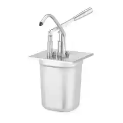 Крышка с дозатором для гастроёмкостей GN 1/6, 180x165 мм