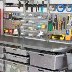 Решения для хранения инструментов в гараже