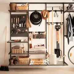 Решение для хранения садовых инструментов