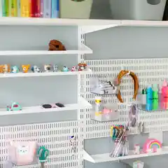  Модульная система полок и места для хранения в детской комнате