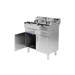 Фритюрница с шкафом 2x16L, YATO