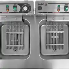 Фритюрница с шкафом 2x16L, YATO