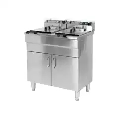 Фритюрница с шкафом 2x16L, YATO