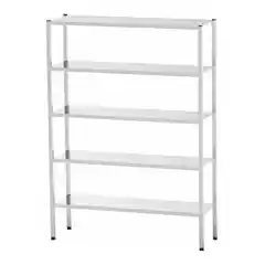 Стеллаж из нержавеющей стали с 4 полками  N-4 1000x400x1800 мм