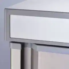 Морозильный шкаф из нержавеющей стали, внутренняя часть из АБС-пластика, V 129 л Stalgast