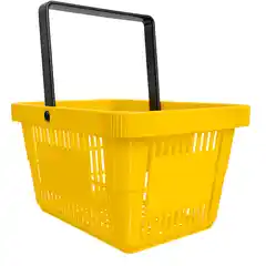 Сумка для покупок с пластиковой ручкой 21 Л Синяя