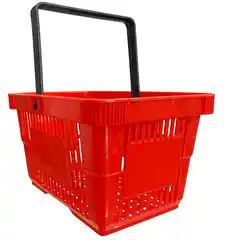 Сумка для покупок с пластиковой ручкой 21 Л Синяя