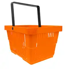 Сумка для покупок с пластиковой ручкой 21 Л Синяя