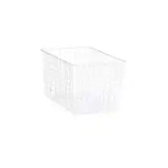 Корзина из проволоки с раздвижным механизмом 427x285 мм, белая